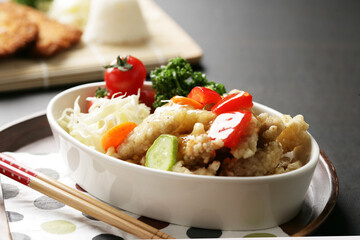 Sweet and Sour Pork. tangsuyuk 