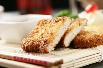 Deep fried pork cutlet