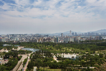 Fototapeta premium Seoul, Korea Cityscape