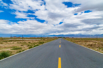 Chaka Salt Lake, Chaka Town, Qinghai, China