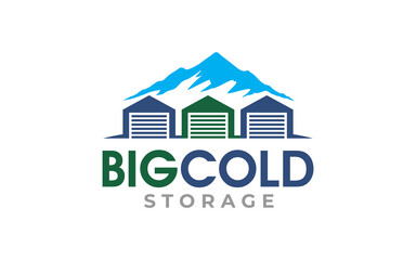 Fototapeta premium Illustration vector graphic of big storage company logo design template