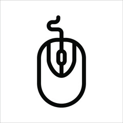 computer mouse icon, on a white background.