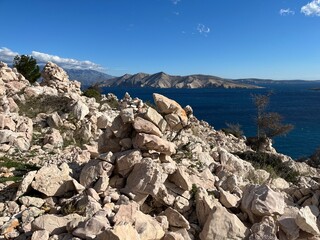 Krk island hiking trail