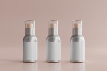 Aluminum Cosmetic Container