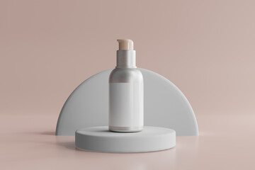 Aluminum Cosmetic Container