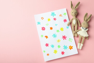 Concept of World Children's Day, space for text