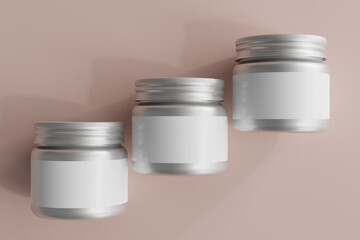 Aluminum Cosmetic Container