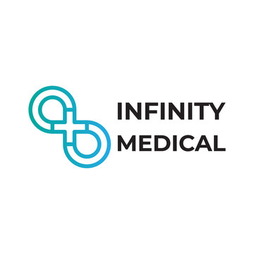 infinity medical logo design
