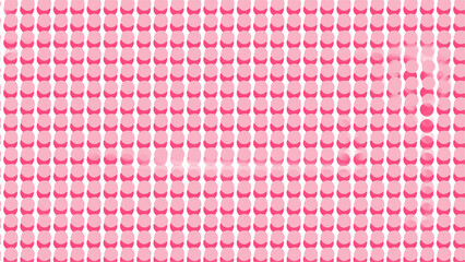 Abstract pink circle shape modern background with copy space, vector.