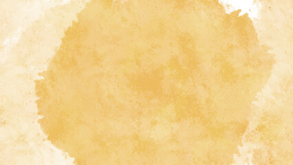 Yellow watercolor background for textures backgrounds and web banners design