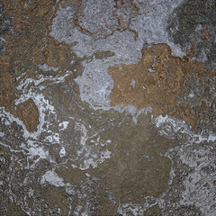 Concrete ground and wall texture