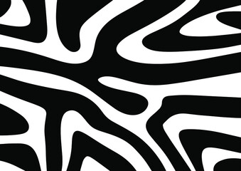 monochrome abstract background with ethnic theme of curves and swirls of lines