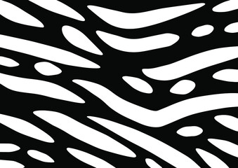 monochrome abstract background with ethnic theme of curves and swirls of lines