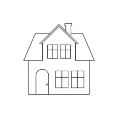 house vector for website symbol icon presentation