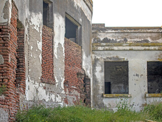 Ruins and debris
