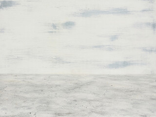 Dirty vintage light interior.