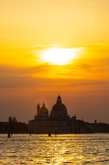 Obraz premium Venice at sunset, Italy