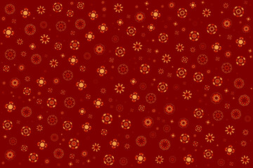 Set of vector seamless pattern texture geometric shapes. Abstract ISLAMIC style coloring background in beautiful colors. Mosaic Texture Decorative Print.