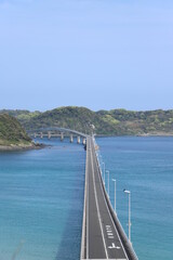 Fototapeta premium 【角島大橋】山口県下関市豊北町大字神田 角島の自然