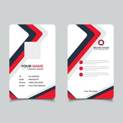 Modern and Clean Business id Card Template