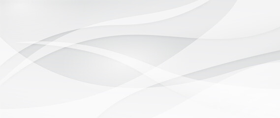 Abstract grey background poster with dynamic waves. technology network Vector illustration.