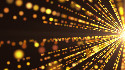 Abstract golden dust particle background  © Cinefootage Visuals