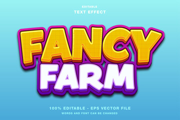 Fancy Farm Arcade Text style