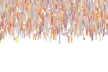 Multicolor dotted background, colorful vector texture with squares. Abstract illustration with blurred drops of rain. Pattern for ads, web page, wallpaper, poster, banner. Copy space