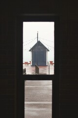 window in shack