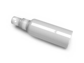 Pump Spray Bottle 3D Illustration Mockup Scene