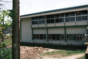 abandoned building