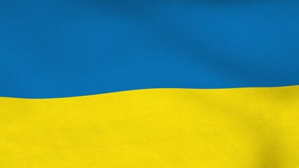 ukraine, ukrainian flag loop animation