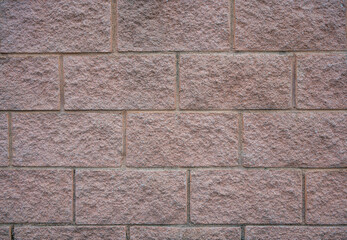 Fototapeta premium pink block wall texture