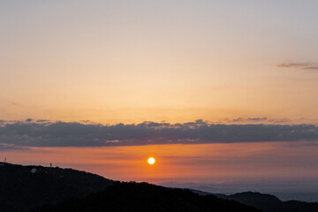掬星台の夜明け