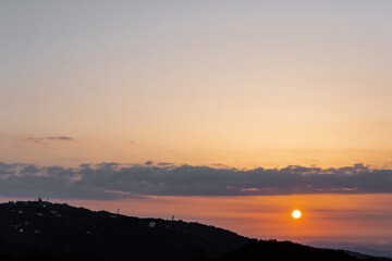 掬星台の夜明け