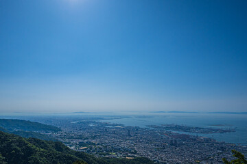 Fototapeta premium 掬星台から望む神戸市街