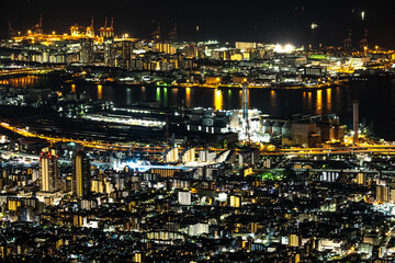 掬星台から望む夜景