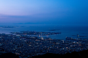 夜明け前の掬星台