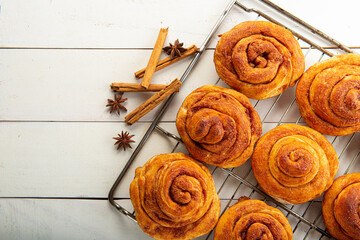 Homemade cinnamon rolls