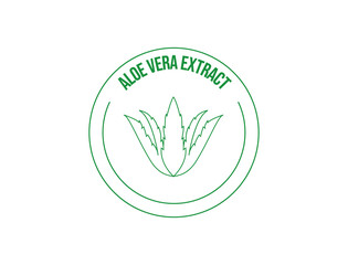 aloe vera extract icon vector illustration 