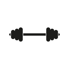 Dumbbell for gym icon. dumbbell for sport on white background vector