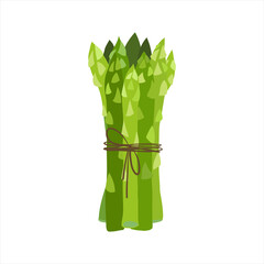 bunch of fresh asparagus