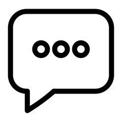 Obraz premium chat icon