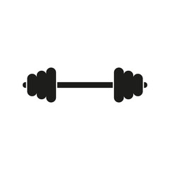 Dumbbell for gym icon. dumbbell for sport on white background 