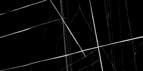 Print Black and white background Sahara noir marble