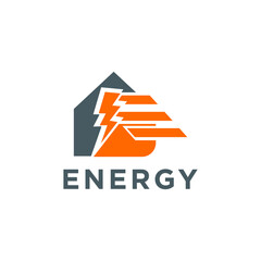 Logo ,Vector, ikon, energi dan desain modern. 
