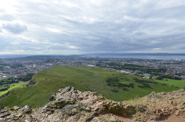 Fototapeta premium Edinburgh Holyrood Park Scotland UK