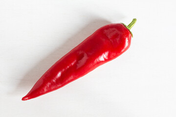 Red tasty hot pepper. Chili pepper. Jalapeno.