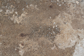 Texture of the old destroyed concrete foundation surface.
