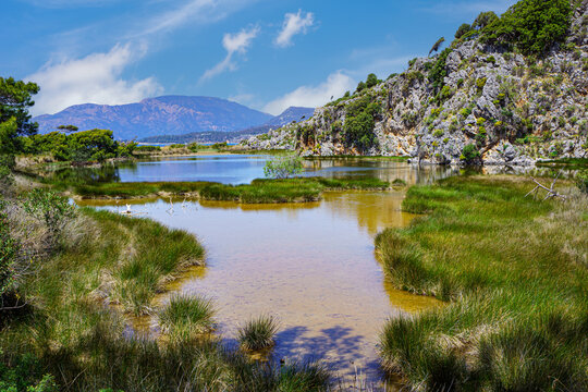 Iztuzu Beach near Dalyan, in the Ortaca District of the Province of Mugla